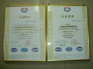 ISO9001-2008質量管理體系認證