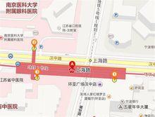 上海路站出口示意圖