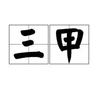 三甲[道教術數用語]