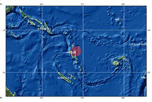 2·2萬那杜海域地震
