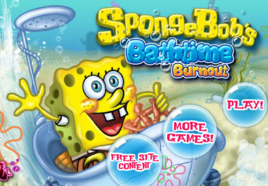 海綿寶寶的浴缸車 海綿寶寶的浴缸車