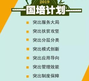 關於做好2019年中國小幼稚園教師國家級培訓計畫組織實施工作的通知