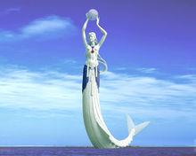 鮁魚公主雕塑