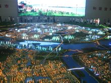 城市規劃展示館-福州城市沙盤模型