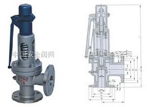 型號：A47H-16C/25/40  彈簧微啟式安全閥