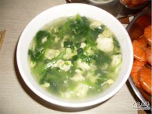 菠菜雞蛋湯