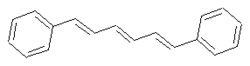 1,6-二苯基-1,3,5-己三烯結構式