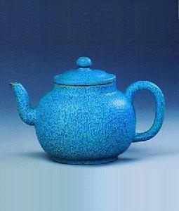 宜興爐鈞釉茶壺