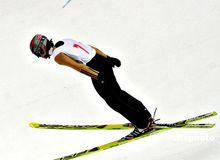 2008年全國冬運會男子跳台滑雪田占東奪冠