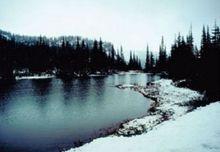 白馬湖之冬