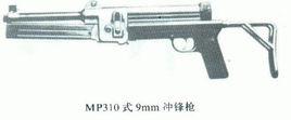 瑞士SIGMP310式9mm衝鋒鎗