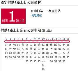 射洪公交1路