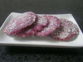 紫心紅薯絲絲餅