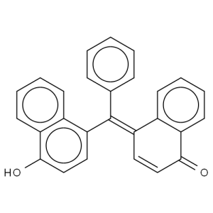 4-[(4-羥基-1-萘基)苯基亞甲基]-1(4H)-萘酮