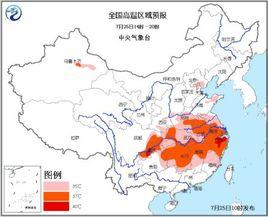 中國多地氣溫“爆表”