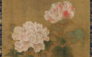 五代紅白芙蓉圖