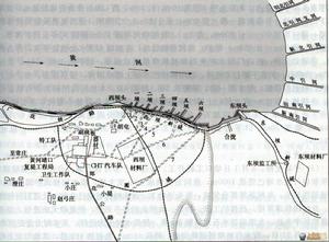 炸毀花園口地圖