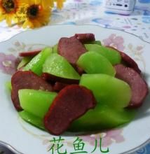 香滷牛肉炒萵筍