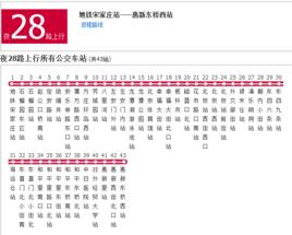 北京公交夜28路