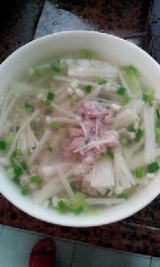 金針菇瘦肉湯