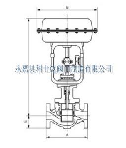 HCN型低噪聲籠式調節閥結構圖