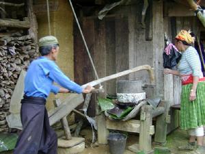 村民生活勞動情景