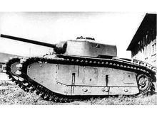 試製76毫米坦克炮的ARL-44重型坦克樣車