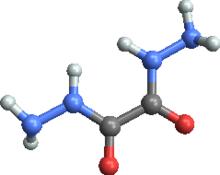 乙二醯肼 分子結構