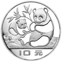 1983年熊貓克朗銀幣