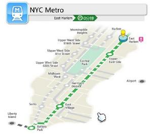 紐約捷運路線圖