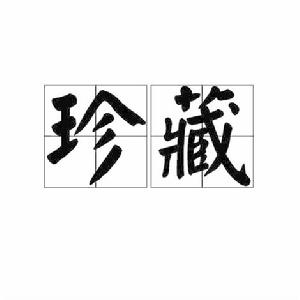 珍藏[詞語]