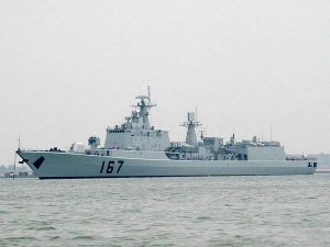 167深圳號飛彈驅逐艦