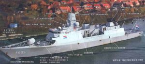 荷蘭“普羅文森”級護衛艦裝備示意圖