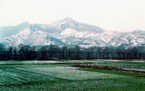 商山雪霧