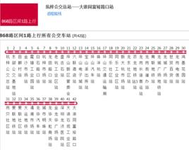 深圳公交868路區間1路