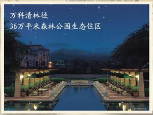 深圳萬科青林徑夜景圖