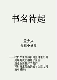 書名待起——孟火火短篇小說集