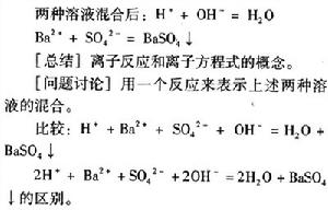 離子反應