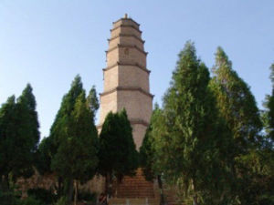 晉城白馬禪寺景公塔