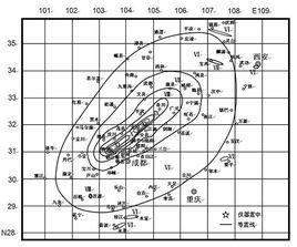 等震線圖