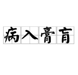 病入膏肓[漢語成語]