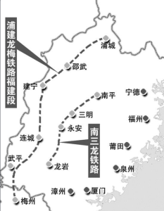 浦建龍梅鐵路