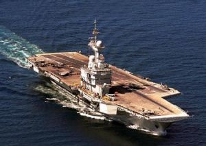 French aircraft carrier Charles de Gaulle