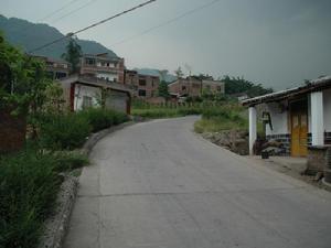 青坪自然村-進村道路