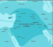 新巴比倫王朝基本上取代亞述成為了世界中心