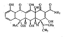土黴素結構式
