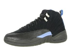 Air Jordan 12 Retro - Black/White-University Blue