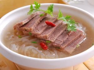 牛肉冬粉湯