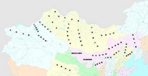 清朝時期蒙古各部盟圖