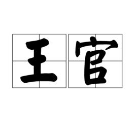 王官[詞語]